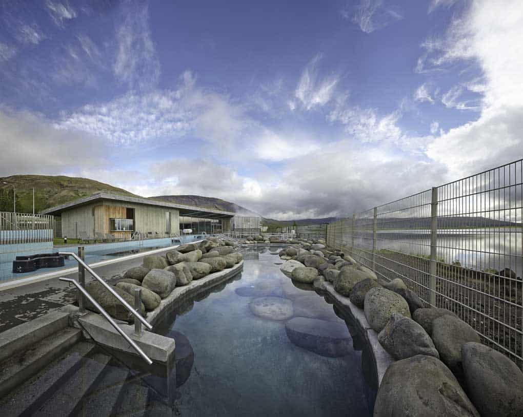 View of Fontana Geothermal Pool in Laugarvatn On The Golden Circle Routhe In Iceland One Of Iceland's Best Pools