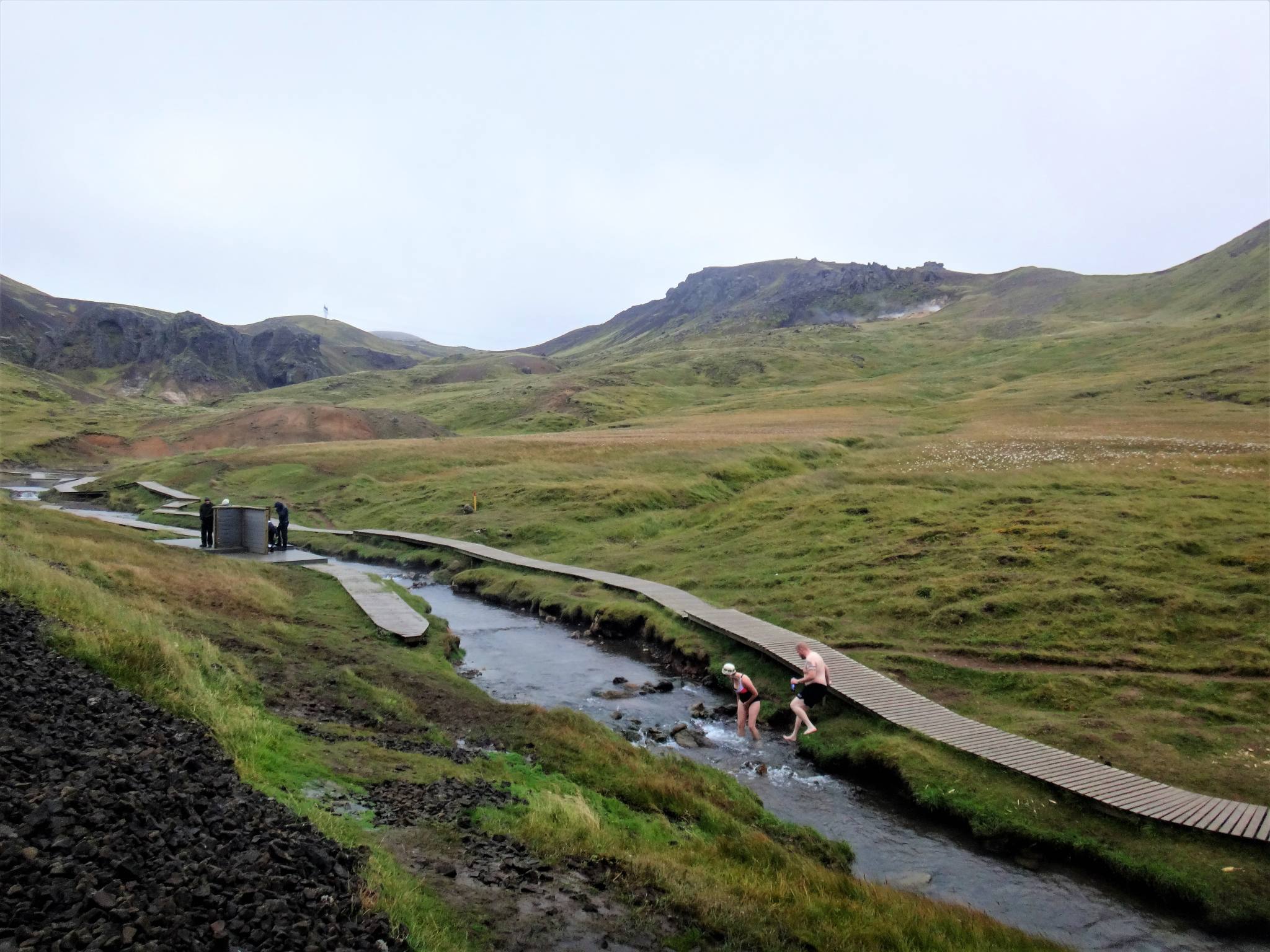 Hveragerdi Reykjadalur Hot River Iceland