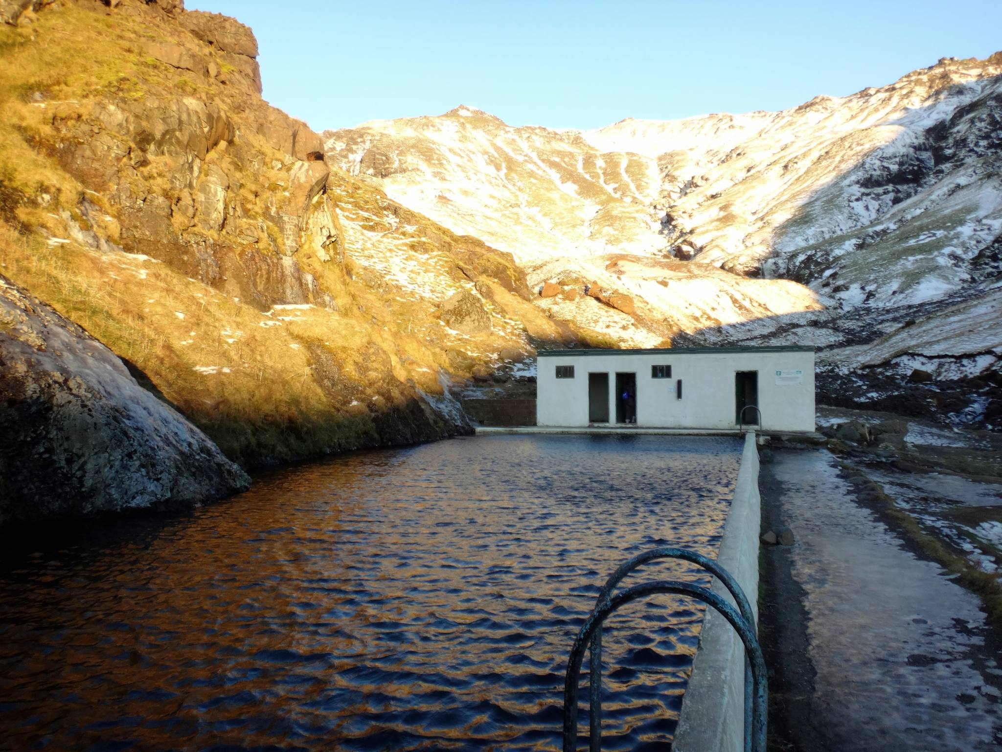 Seljavallalaug Hot Spring Iceland