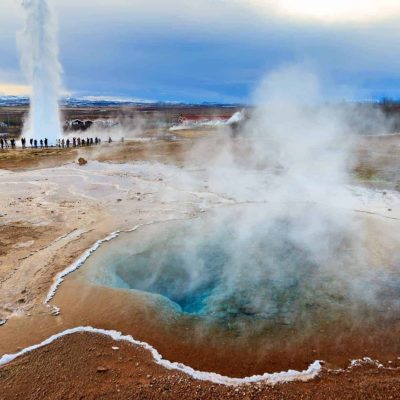 Geysir Area, one of the stops in our Private Golden Circle Day Tour