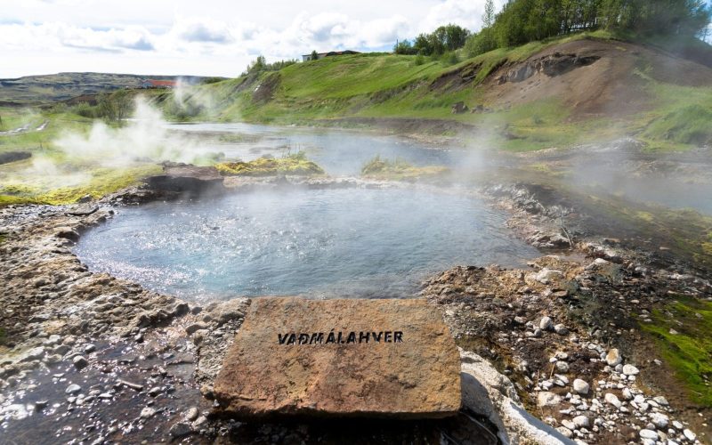 Hot Springs by the Secret Lagoon on the Golden Circle Iceland